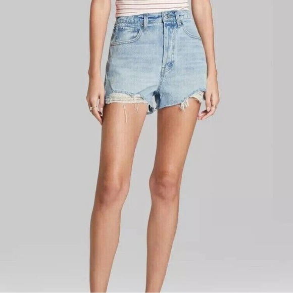 Wild Fable Super High-Rise Cutoff Shorts - Picture 1 of 9